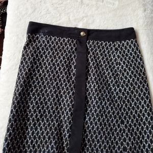 ANNE KLEIN patterned skirt